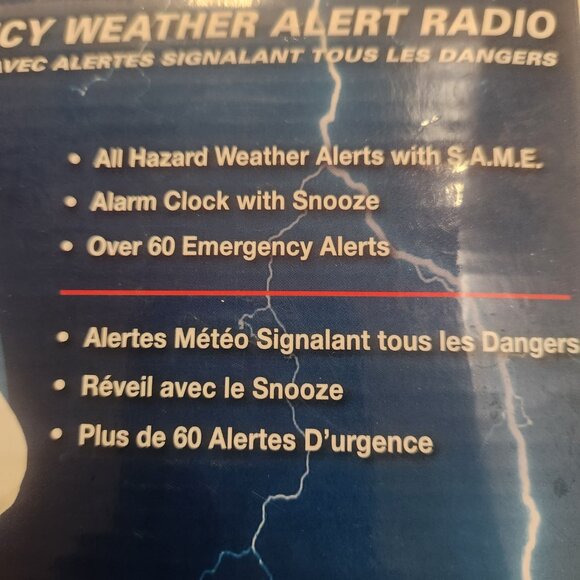MIDLAND Emergency Weather Radio - NEW - Open Box - Picture 3 of 11